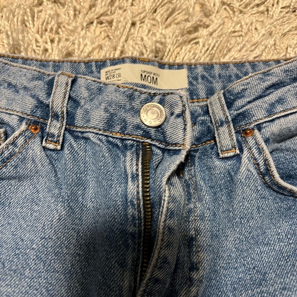 TopShop Moto Mom Jeans - Picture 3 of 4